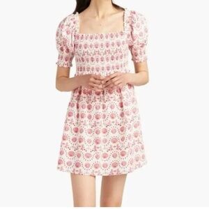 Hill House The Athena Nap Dress in Mermaid Shell Print Size M